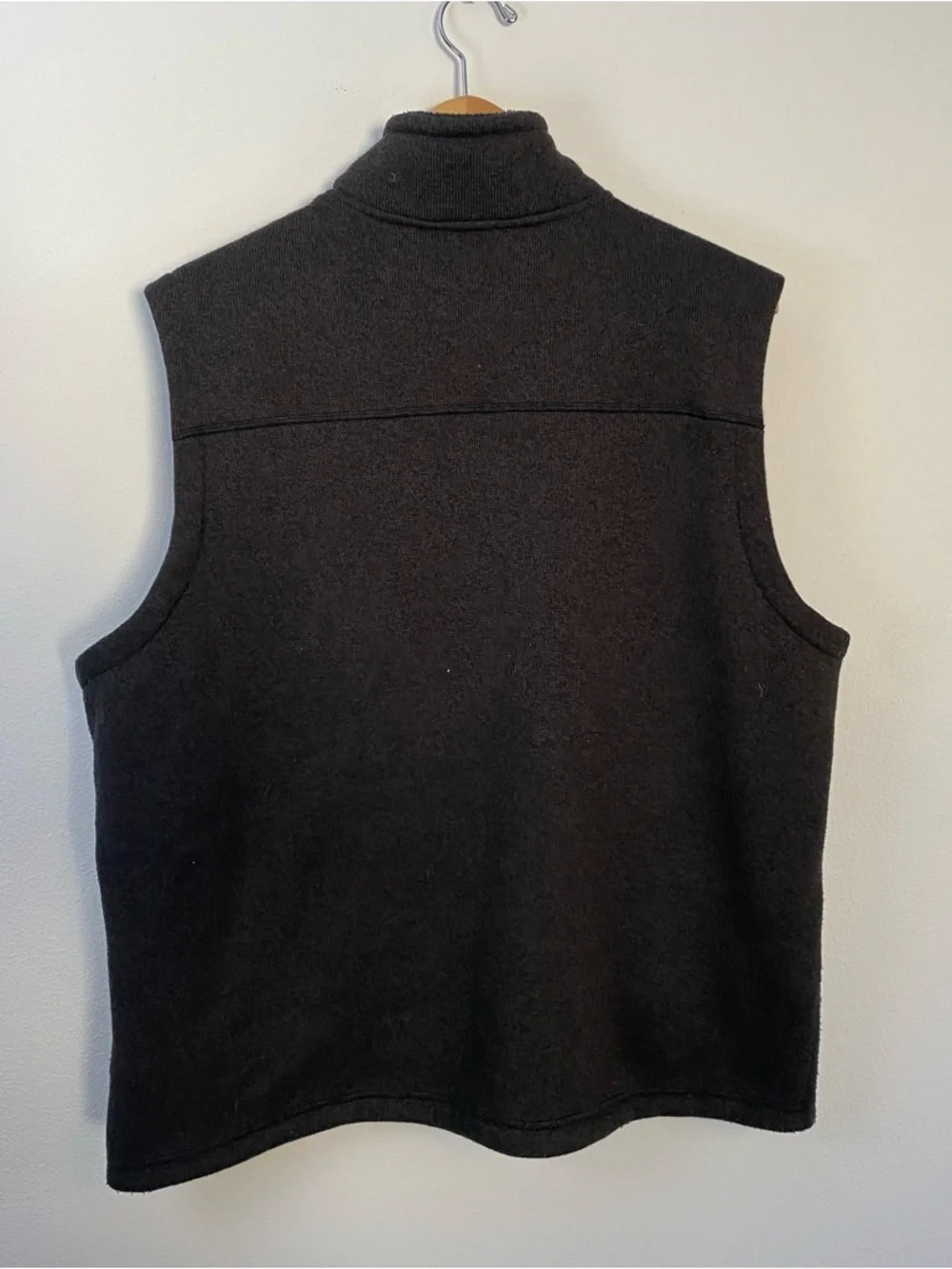 The North Face Mens Gray Full‎ Zip Vest Pockets XL